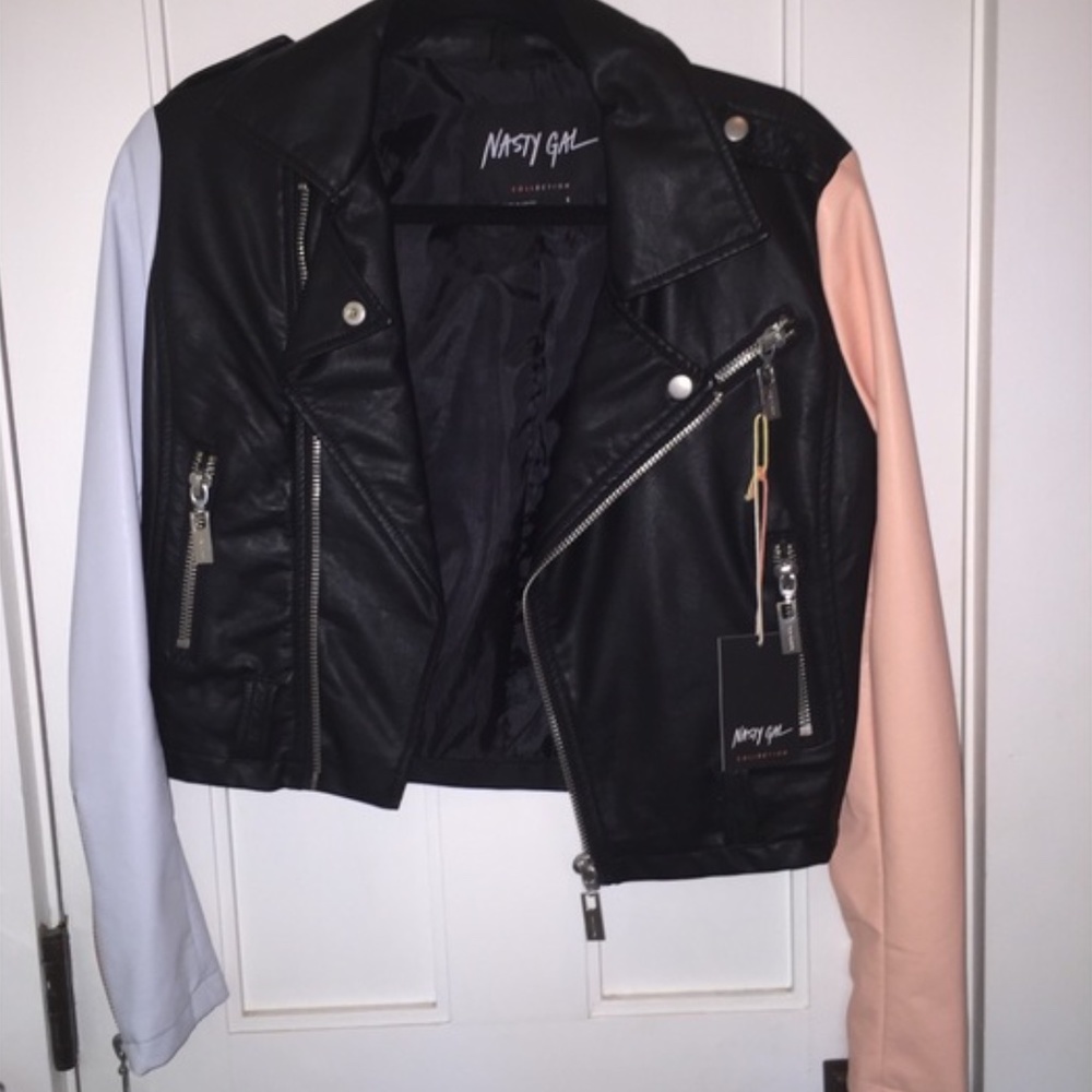 NWT!! Nasty Gal Reboot Moto Jacket